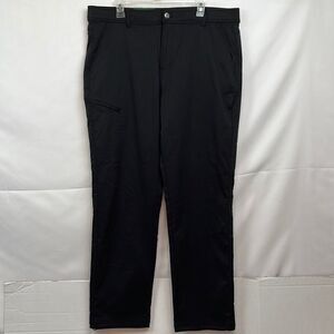 Gerry Venture fleece lined stretch comfort pants NWOT size 38/32 black